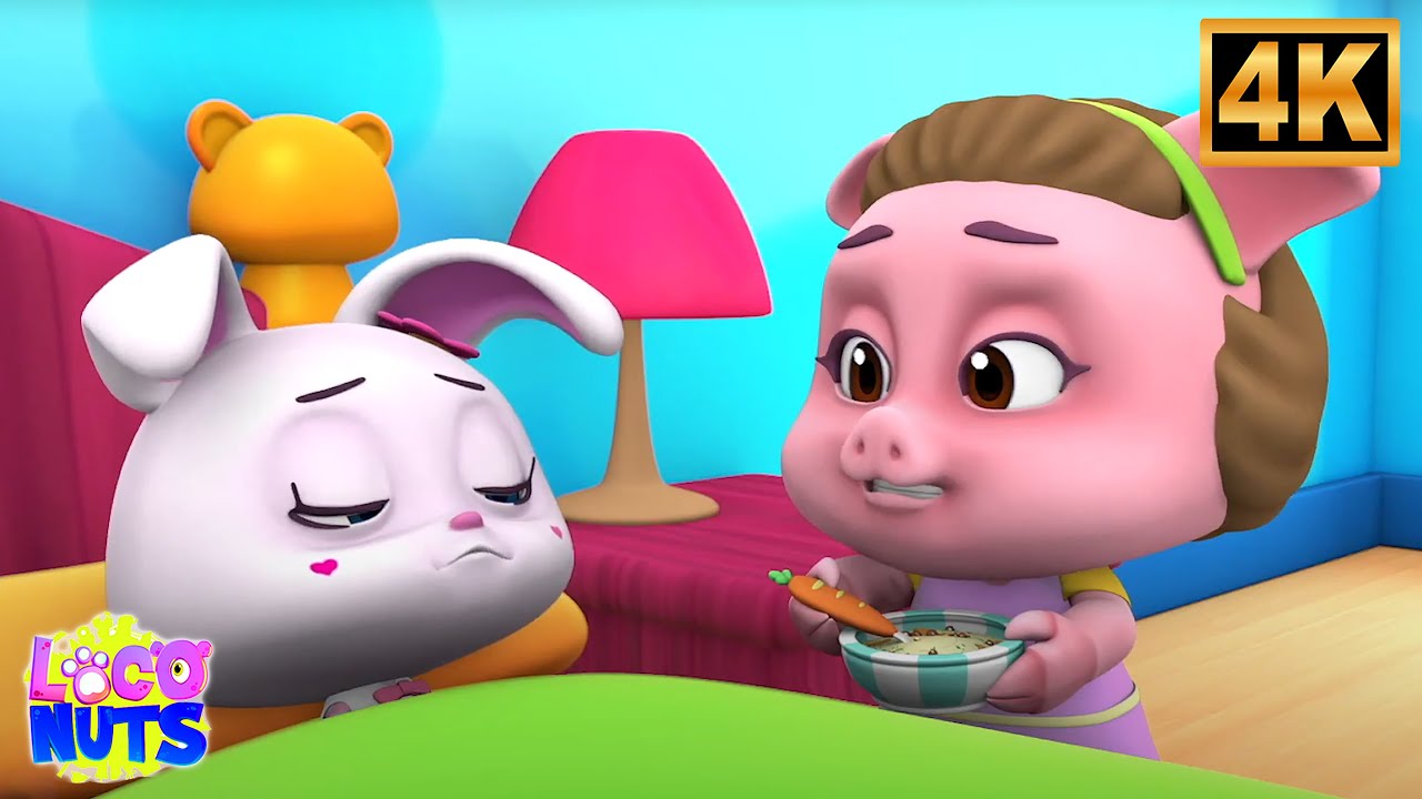 Sick Song Nursery Rhyme | Fun Kids Learning Song