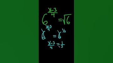Learn How to Solve an Exponential Equation with a Fraction as an Exponent #shorts
