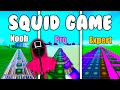 Squid Game - Way Back Then Noob vs Pro vs Expert (Fortnite Music Blocks)