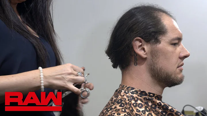 Baron Corbin cuts his hair: Raw Exclusive, June 11...