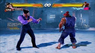 Tekken 7 Kazuya d/f+2(CH) Combos | PS4