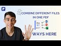 5 Different Ways to Combine PDF File