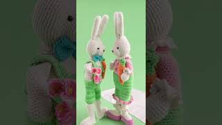 Crochet Easter Bunnies - Unique Crochet Pattern