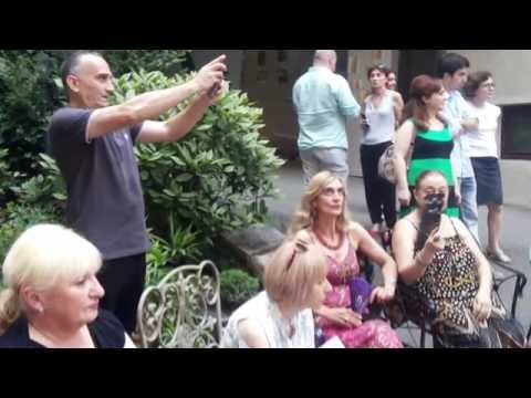 გიო კილაძის წიგნის \"სხვის წიგნებში მოგზაურის ფიქრების\"  წარდგინება