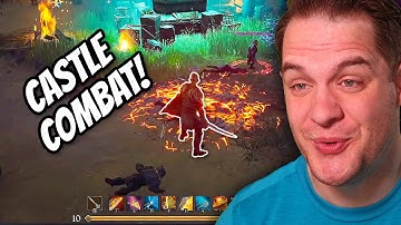 Ashes Of Creation Castle Combat - Gameplay Reveal!