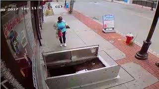 Woman Falls Into Sidewalk Cellar In New Jersey