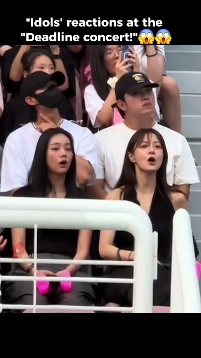 Idols were in awe of Lisa's Rockstar performance!😱😱 #blackpink