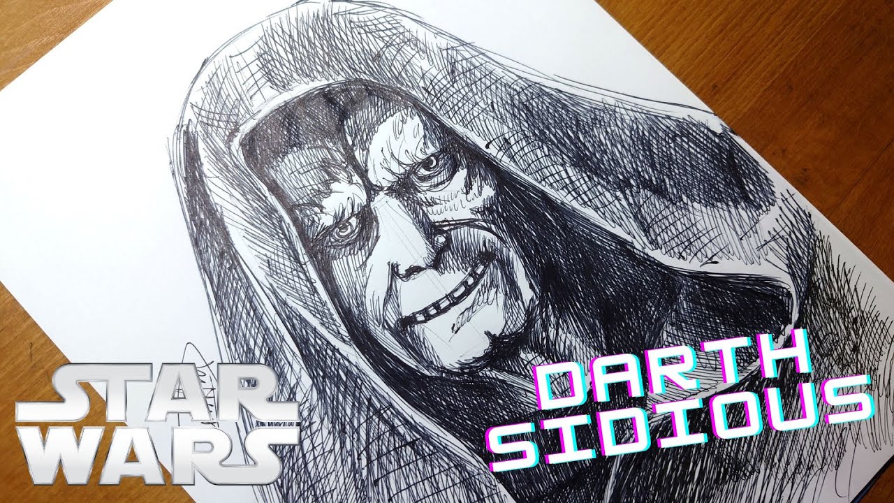 Star Wars is Darth Sidious on Ballpoint pen | dumit3 arts Neo Albios