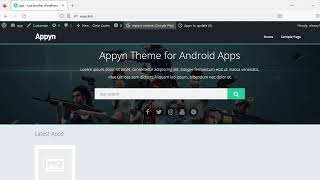 Appyn theme with api key 2023