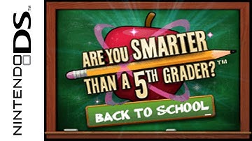 [DS] Are You Smarter Than a 5th Grader? Back to School (2010) Longplay
