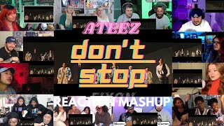 ATEEZ(에이티즈) - 'Don't Stop' Official Music Video REACTION MASHUP