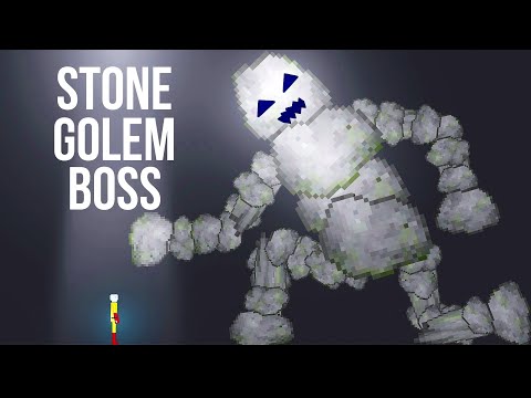 SAITAMA vs Stone Golem Boss - People Playground 1.23.7