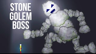 SAITAMA vs Stone Golem Boss - People Playground 1.23.7