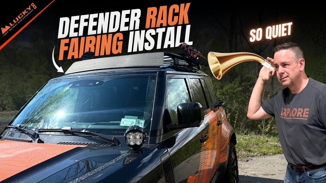 Roof Rack Fairing – Defender L663 90 110 130 – Lucky8 – Lucky8 Off