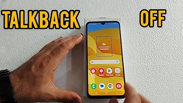 How to fix of TalkBack screen touch problem in Samsung Galaxy A05s,voice assistant touch