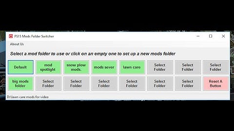 farming simulator 2015 mods- folder switcher