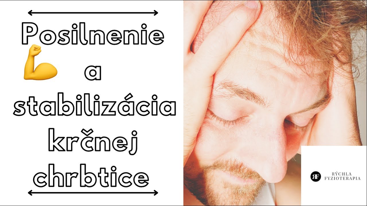 💪🏾  Posilnenie a stabilizácia krčnej chrbtice. Rýchla Fyzioterapia