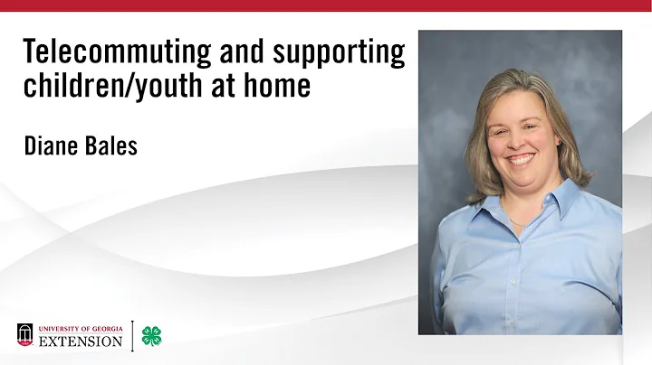 Telecommuting and supporting children/youth at home