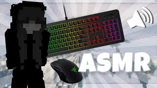 (No Music) Keyboard + Mouse Sounds ASMR || Hypixel Bedwars