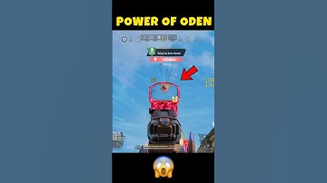 😱 Power OF Oden 🔥💯Best Oden Loadout in CODM BR 💯 Codm br pro settings 💀 #shorts #codmbr #iphonecodm