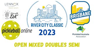 River City Classic Open Mixed Doubles Semi