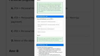 National Income NI, Personal Income PI, Disposable Personal Income DPI