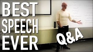 BEST Speech You Will Ever Hear Q\&A | Gary Yourofsky (Updated)