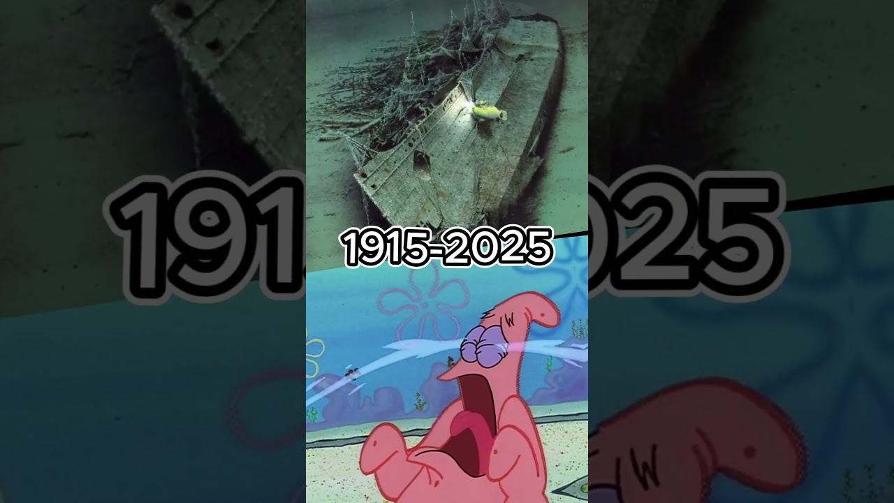 RMS Lusitania 1907-1915 Vs 1915-2025 