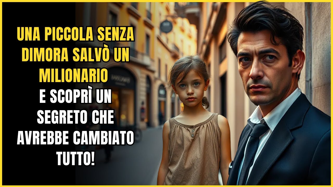 Una Piccola Senza Dimora Salvò un Milionario e Scoprì un Segreto che ...