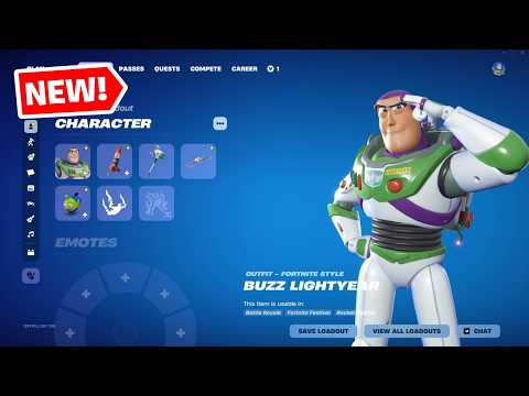 Fortnite New Fortnite X Toy Story Skins, Emotes And More (buzz Lightyear And Emperor Zurg)