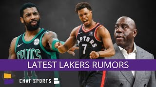 Lakers rumors on a kyle lowry trade, magic johnson's drama, 2019 nba
draft targets & more