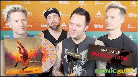 Story of the Year Backstage Interview at Audacy Beach Festival