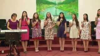 Video thumbnail of "Daca-l ai pe lsus Grup de fete"