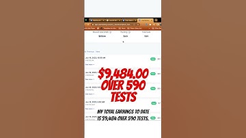 How Much Does User Testing Pay | June Earnings | #Shorts