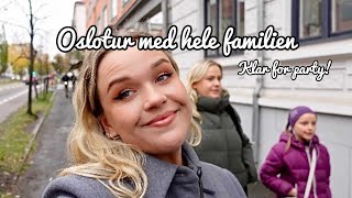 EN DAG I OSLO! shopping og stor haul - viser årets julekjoler