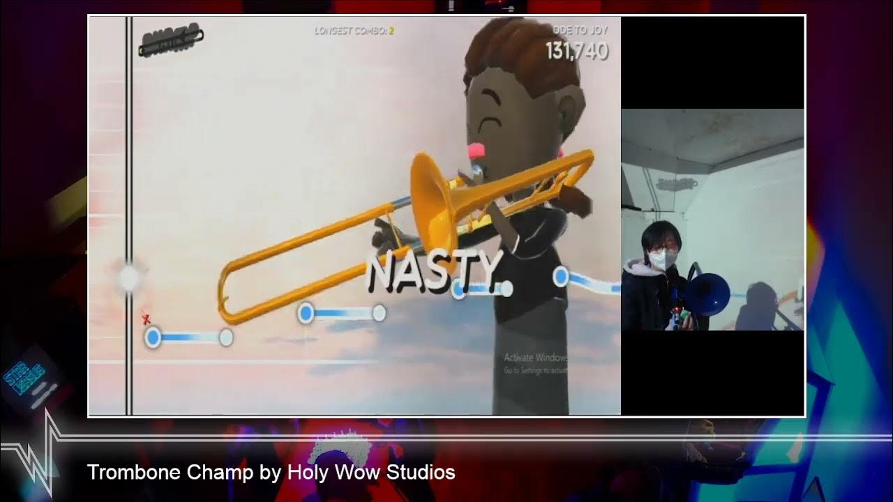 Trombone Champ Party with custom Trombone Controller YouTube