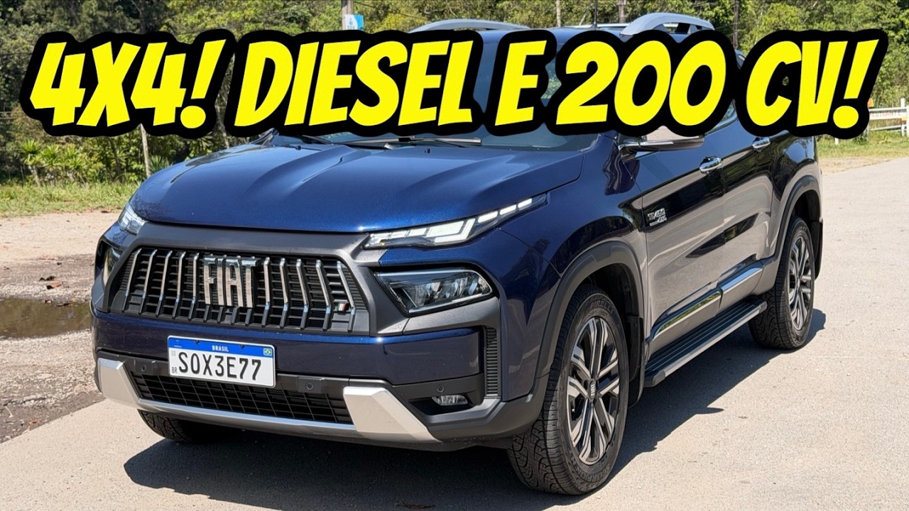 NOVA Fiat Toro 2026 - MUDOU TUDO! NOVO MOTOR DIESEL e MAIS EQUIPADA!