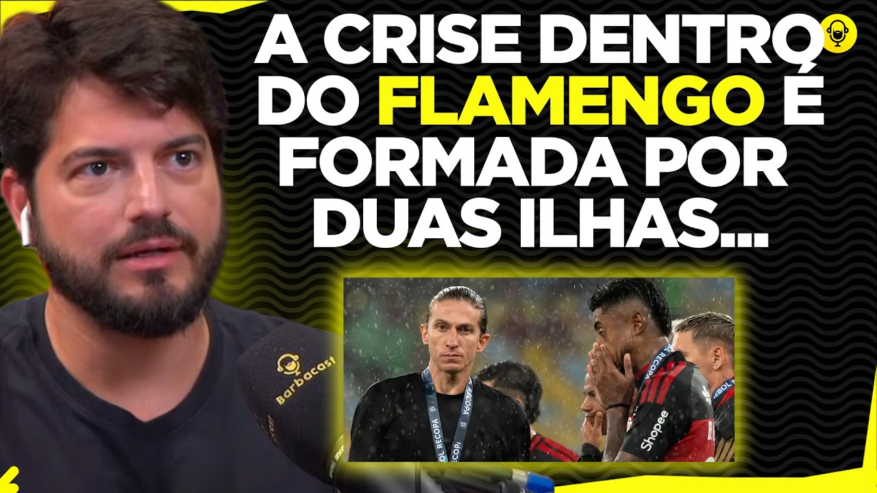 DIOGO DANTAS EXPLICA COMO SE INSTAURA UMA CRISE NO FLAMENGO