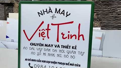 Làm bảng hiệu hộp đèn quảng cáo