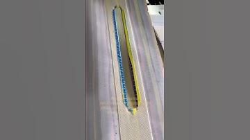 Auto folding machine for leather bag Zipper window