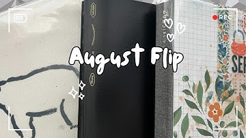 August Flip Through | Sterling Ink | Planner Perfect | Cocoa Daisy