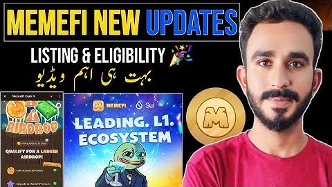 MemeFi Listing Update || MemeFi eligibility Criteria || MemeFi New Update Today || MemeFi Update