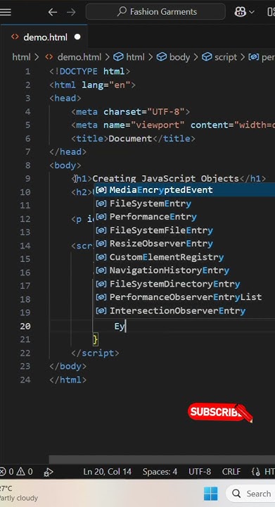 Creating JavaScript Objects Using an object literal #javascript # ...