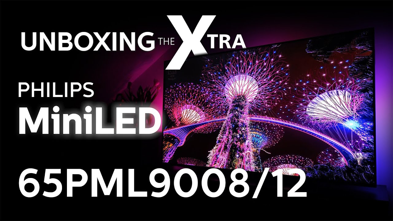 Unboxing PHILIPS MiniLED 65PML9008/12 [PL][2023] - YouTube