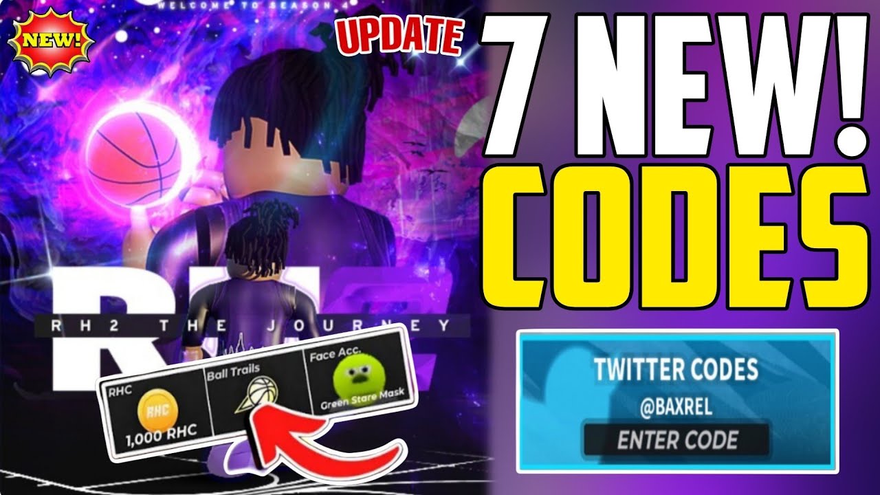 ⚠️NEW!!⚡[CODE]⚠️ ROBLOX RH2 CODES APRIL 2025! RH2 THE JOURNEY NEW CODES ...
