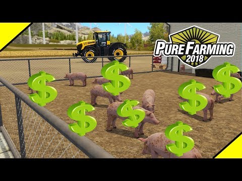 ОЧЕНЬ ЛЁГКИЕ ДЕНЬГИ НА ХРЯКАХ в Pure Farming 2018