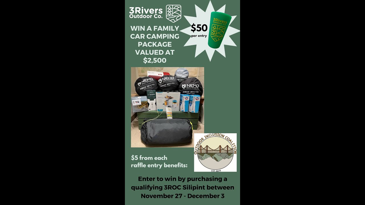 Unboxing! 3ROC's Holiday Family Camping Raffle Package - YouTube