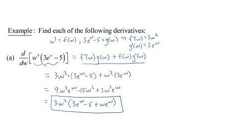 2.4.1 - The Product Rule