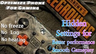 how to fix lag in games/boost phone performance/get constant FPS/No lag No heat/Best settings screenshot 3