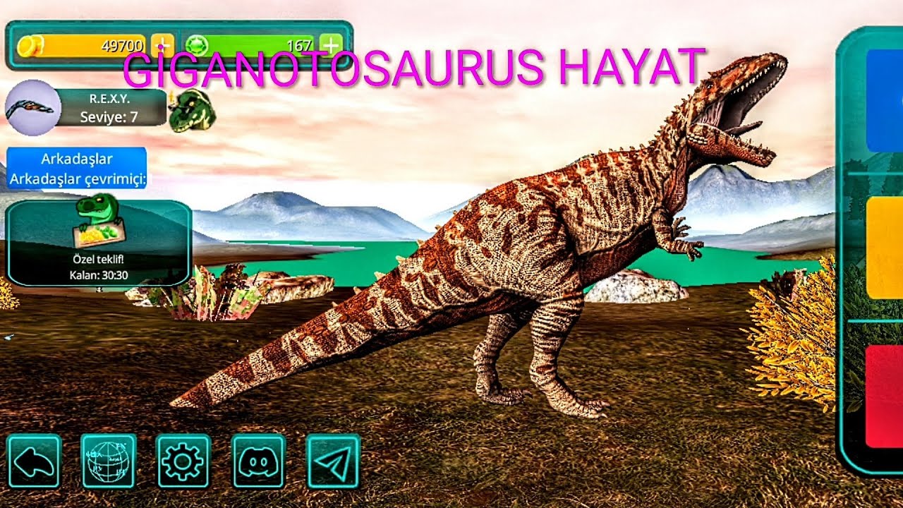 GİGANOTOSAURUS HAYAT